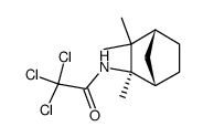 (+-)-trichloroacetic acid-(2,3,3-trimethyl-[2exo]norbornylamide) Structure