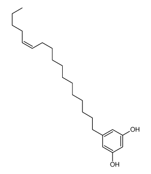 5-(heptadec-12-enyl)resorcinol结构式