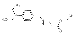 Ethyl 3-{[4-(diethylamino)benzyl]amino}propanoate Structure