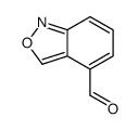 2,1-Benzisoxazole-4-carboxaldehyde (9CI) Structure