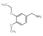 3-ETHOXY-4-METHOXY-BENZYLAMINE Structure