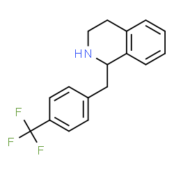 1-(4-TRIFLUOROMETHYL-BENZYL)-1,2,3,4-TETRAHYDRO-ISOQUINOLINE structure