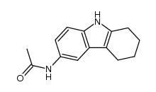 N-(5,6,7,8-tetrahydro-carbazol-3-yl)-acetamide Structure