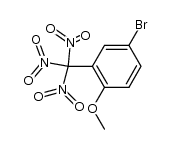 4-bromo-2-(trinitromethyl)anisole结构式