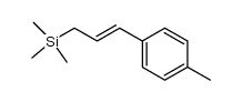 (E)-1-(4'-Methylphenyl)-3-(trimethylsilyl)-1-propene结构式