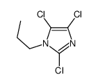 2,4,5-trichloro-1-propylimidazole Structure