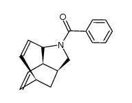 N-benzoyl-3-azatricyclo[5.3.1.04,10]undeca-5,8-diene结构式