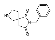 2-苄基-2,7-二氮杂螺[4.4]壬烷-1,3-二酮结构式