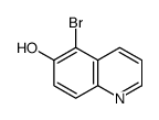 5-Bromo-6-quinolinol Structure