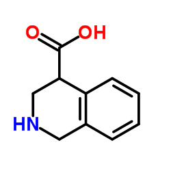 1,2,3,4-Tetrahydro-4-isoquinolinecarboxylic acid Structure
