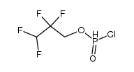 chloro-(1,1,3-trihydrotetrafluoropropyl)phosphite Structure