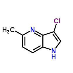 3-Chloro-5-Methyl-4-azaindole结构式