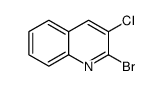 2-溴-3-氯喹啉结构式