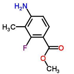 Methyl 4-amino-2-fluoro-3-methylbenzoate structure