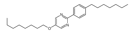 2-(4-Heptylphenyl)-5-(octyloxy)-pyrimidine Structure