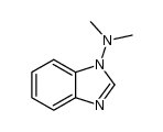 1H-Benzimidazol-1-amine,N,N-dimethyl-(9CI) structure