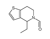 4-ethyl-5-formyl-4,5,6,7-tetrahydrothieno[3,2-c]pyridine Structure