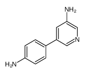 5-(4-aminophenyl)pyridin-3-amine结构式