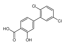 4-(2,5-dichlorophenyl)-2-hydroxybenzoic acid Structure