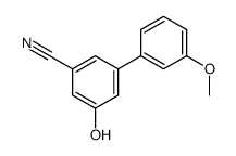 3-hydroxy-5-(3-methoxyphenyl)benzonitrile结构式