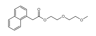 2-(2'-methoxyethoxy)ethyl 1-naphthaleneacetate Structure