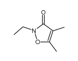 2-ethyl-4,5-dimethylisoxazolin-3-one Structure