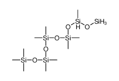 [dimethyl-[methyl(silyloxy)silyl]oxysilyl]oxy-[dimethyl(trimethylsilyloxy)silyl]oxy-dimethylsilane结构式