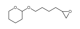 2-(4-(oxiran-2-yl)butoxy)tetrahydro-2H-pyran结构式