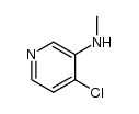 4-chloro-N-methylpyridin-3-amine结构式