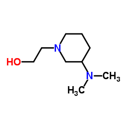 2-[3-(Dimethylamino)-1-piperidinyl]ethanol结构式