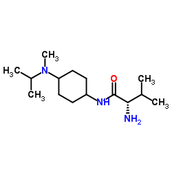 N-{4-[Isopropyl(methyl)amino]cyclohexyl}-L-valinamide结构式