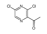 1-(3,5-Dichloropyrazin-2-yl)ethanone Structure