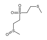 1-methylsulfinyl-2-(2-(methylthio)ethylsulfonyl)ethane结构式