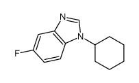 1-cyclohexyl-5-fluorobenzimidazole picture