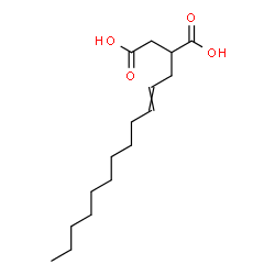 dodec-2-enylsuccinic acid结构式