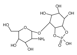 glucosaminyl-1,6-inositol-1,2-cyclic monophosphate Structure