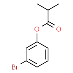 Propanoic acid, 2-Methyl-, 3-bromophenyl ester picture