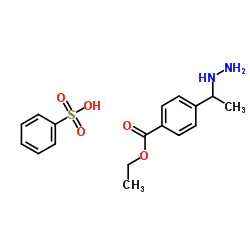 Ethyl 4-(1-Hydrazinylethyl)Benzoate Benzenesulfonate picture