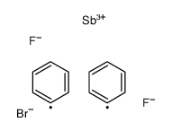 bromo-difluoro-diphenyl-λ5-stibane结构式