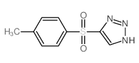 1H-1,2,3-Triazole,5-[(4-methylphenyl)sulfonyl]-结构式