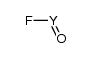 oxoyttrium(III) fluoride结构式
