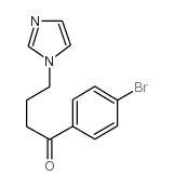 1-(4-溴苯基)-4-1H-咪唑-1-丁酮结构式