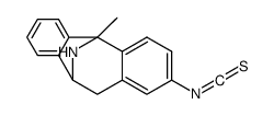 2-isothiocyanato-5-methyl-10,11-dihydro-5H-dibenzo(a,d)cyclohepten-5,10-imine结构式