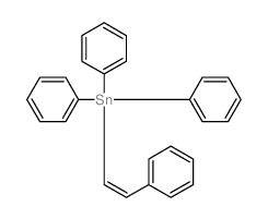 Stannane,triphenyl(2-phenylethenyl)- picture