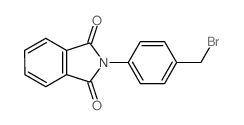 2-[4-(bromomethyl)phenyl]isoindole-1,3-dione结构式