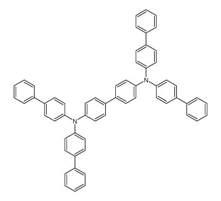 N,N,N',N'-Tetrakis(biphenyl-4-yl)benzidine structure