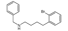 N-benzyl-4-(2-bromophenyl)butan-1-amine Structure