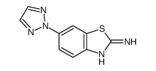 2-Benzothiazolamine,6-(2H-1,2,3-triazol-2-yl)-(9CI) picture