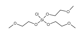 (Oet-2-Ome)3SiCl Structure