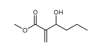 methyl 2-[1-hydroxy-1-(propyl)methyl]acrylate结构式